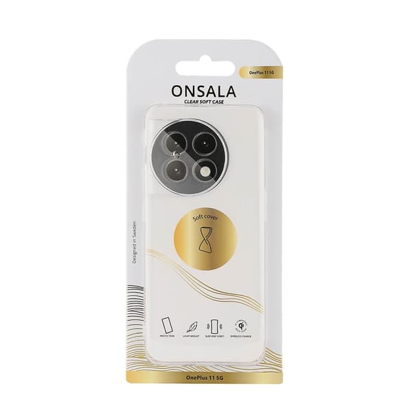 Onsala Mobilcover TPU Transparent - OnePlus 11 5G