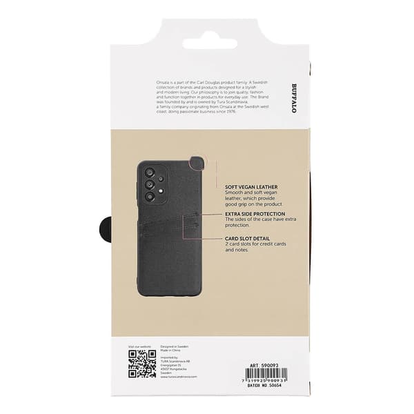 Buffalo Mobilcover PU Sort - Samsung Galaxy A23 5G