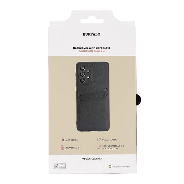 Buffalo Mobilcover PU Black - Samsung Galaxy A33 5G