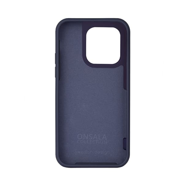 Onsala Mobilskal Silikon Dark Blue - iPhone 14 Pro