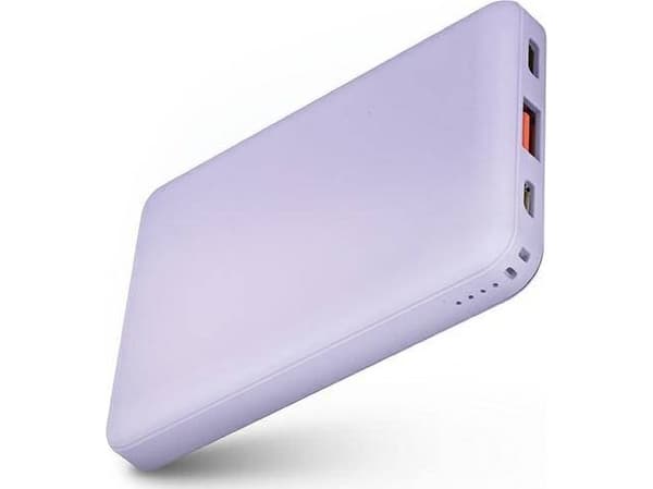 UNIQ Powerbank Fuele mini 8000mAh USB-C 18W PD Fast charge levandų spalvos