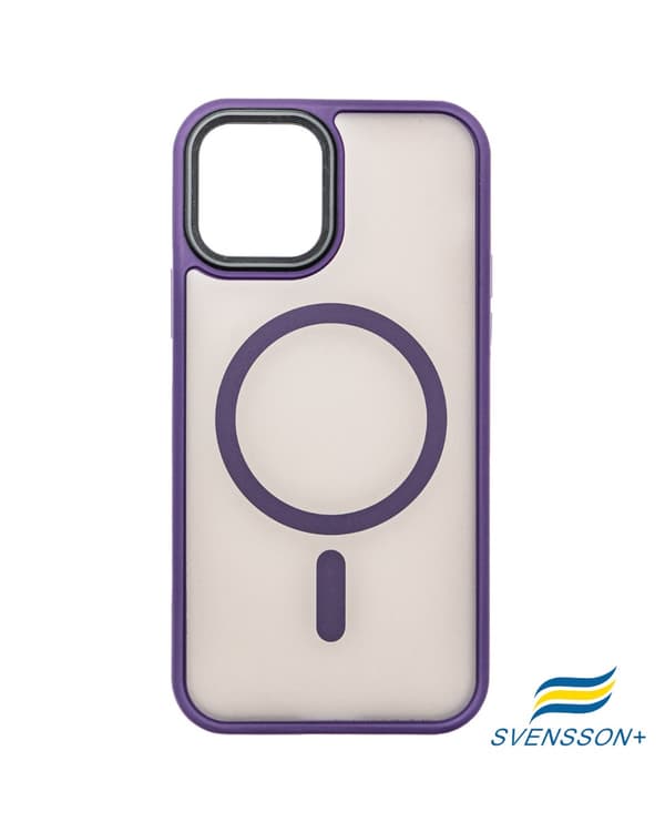Svensson Plus Frosted MagSafe Case for iPhone 13 Purple