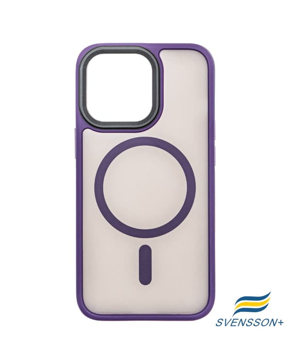 Svensson Plus Frosted MagSafe Case for iPhone 13 Pro Purple