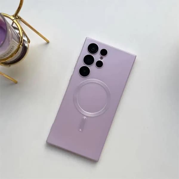 S23 Ultra 5G Mobile Case - Feel the Power of Metal supports magnetic charging