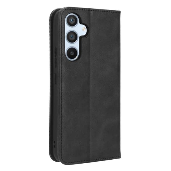 Wallet Stand Flip-telefonetui til Samsung Galaxy A54 5G - Sort