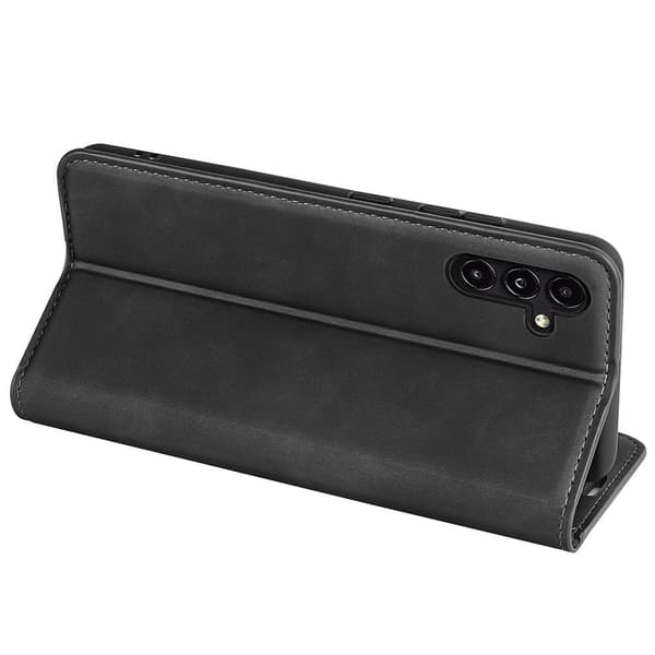 Wallet Stand Flip Phone Case til Samsung Galaxy A14 5G/4G - Sort