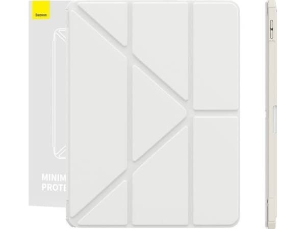 Baseus nettbrettetui Baseus Minimalistisk beskyttelsesdeksel for iPad Air 4/5 10,9-tommers (hvit)