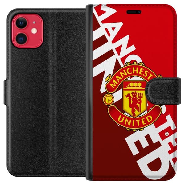 Apple iPhone 11 Plånboksfodral Manchester United FC
