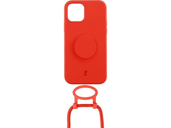 Dėklas Just Elegance Just Elegance PopGrip Apple iPhone 12 / 12 Pro raudona / raudona 30034