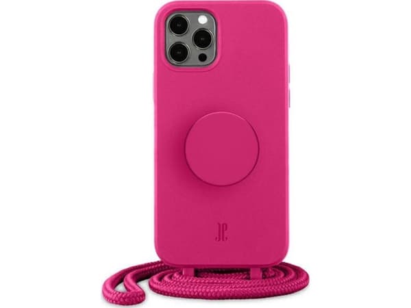 JE PopGrip Apple iPhone 12/12 Pro 6,1" telefondeksel rosa 30090 (Just Elegance)