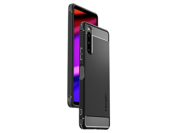 Spigen Rugged Armor, Suojus, Sony, Sony Xperia 10 V, 15,5 cm (6.1"), Musta
