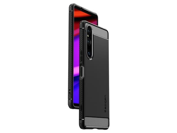 Spigen ACS06204, Fodral, Sony, Sony Xperia 1 V, 16,5 cm (6,5"), Svart