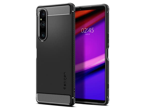 Spigen ACS06204, Fodral, Sony, Sony Xperia 1 V, 16,5 cm (6,5"), Svart