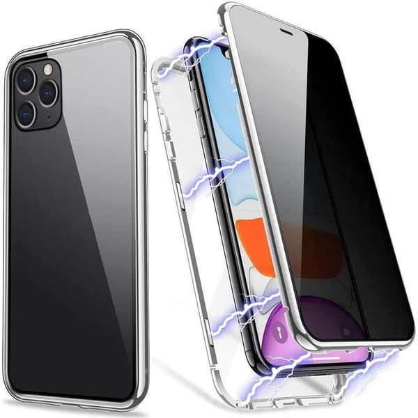 iPhone 14 Pro - 360 graders full beskyttelse med front og bakside - antispion