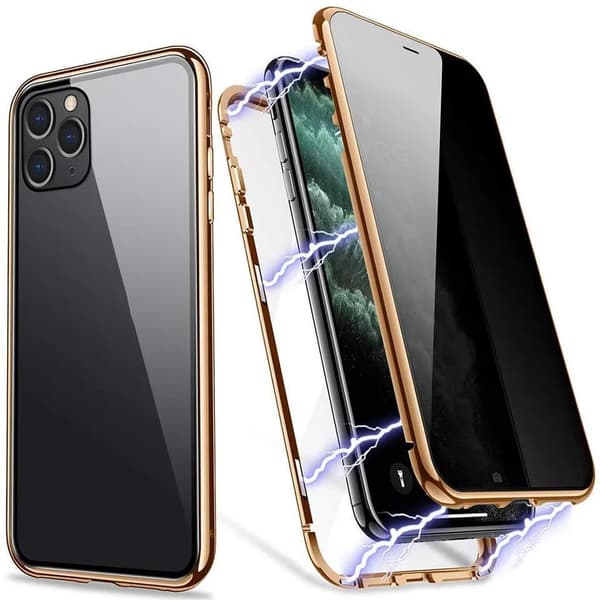 iPhone 14 Pro - 360 graders full beskyttelse med front og bakside - antispion