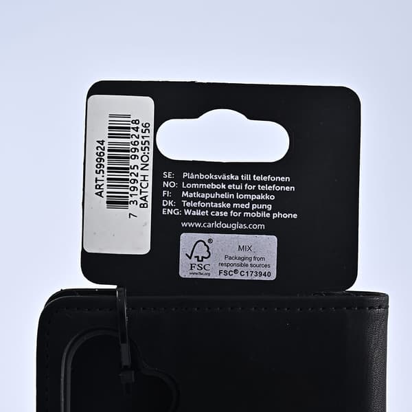 GEAR Classic Wallet 3 card Samsung Galaxy A34 5G Black