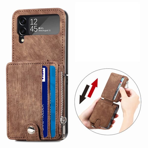 Samsung Galaxy Z Flip 4 - Skal med Korthållare