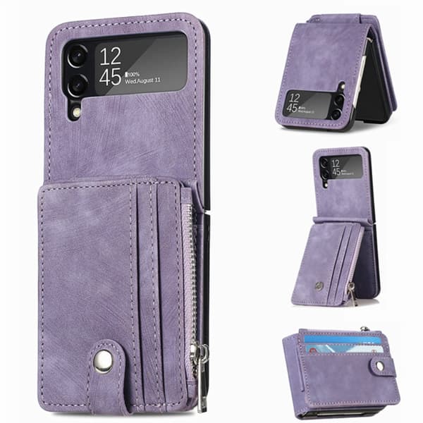 Samsung Galaxy Z Flip 4 - Skal med Korthållare