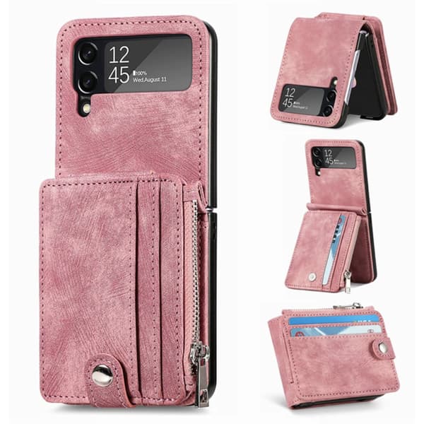 Samsung Galaxy Z Flip 4 - Mobilskal med Kortfack