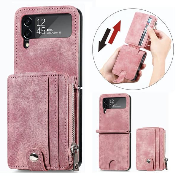 Stilsäkert Skal med Kortfack - Samsung Galaxy Z Flip 4