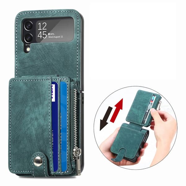 Samsung Galaxy Z Flip 3 - Mobilskal med Korthållare