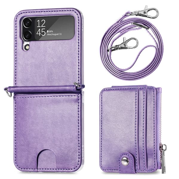 Samsung Galaxy Z Flip 3 - Skal med Korthållare