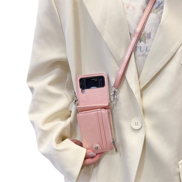 Samsung Galaxy Z Flip 3 - Mobilskal med Korthållare