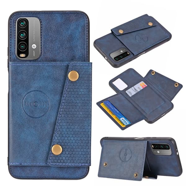 Xiaomi Redmi 9T - Stilrent Mobilskal med Korthållare