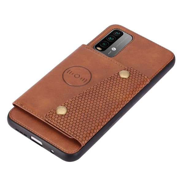 Xiaomi Redmi 9T - Stilrent Mobilskal med Korthållare
