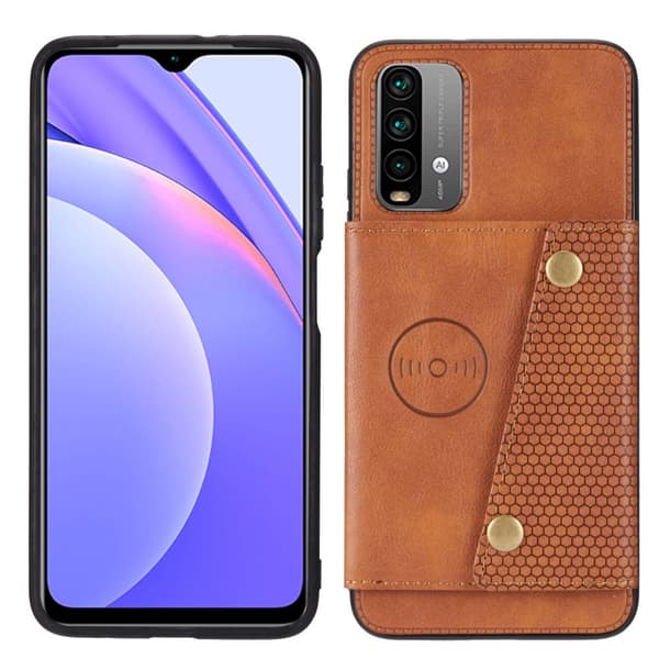 Stilsäkert Skal med Kortfack - Xiaomi Redmi 9T