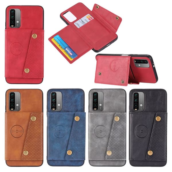 Stilsäkert Skal med Kortfack - Xiaomi Redmi 9T