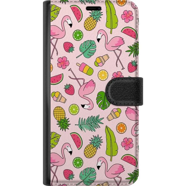 Apple iPhone 5 Tegnebogsetui Flamingo