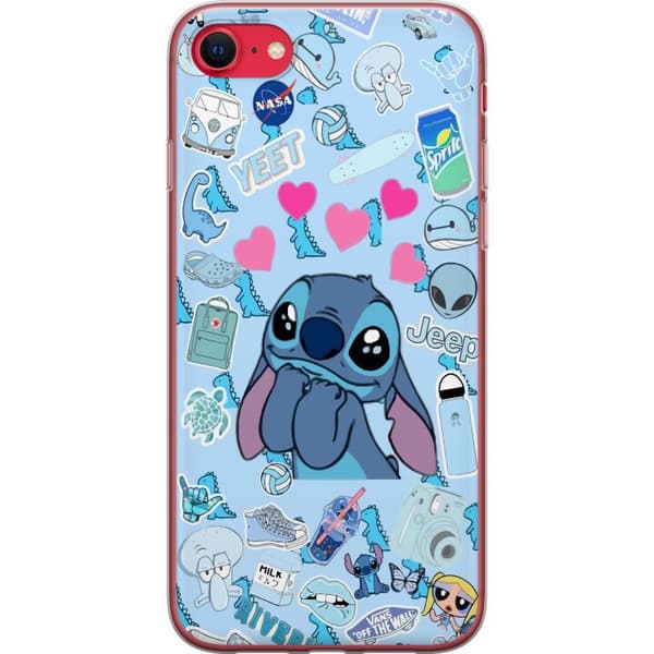 Apple iPhone 7 Genomskinligt Skal Stitch