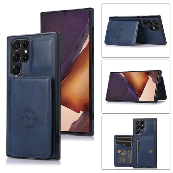 Skal med Korthållare - Samsung Galaxy S23 Ultra