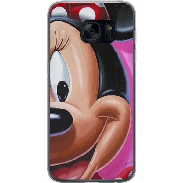 Samsung Galaxy S7 Läpinäkyvä kuori Minni Hiiri