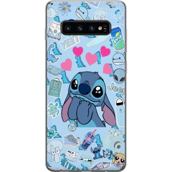 Samsung Galaxy S10 Gennemsigtig cover Stitch