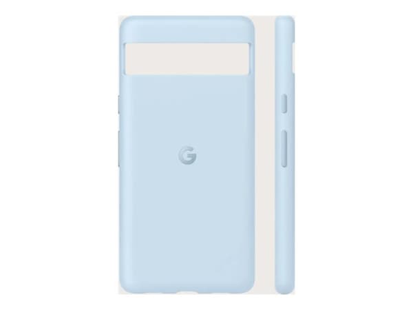 Google - Baksidedeksel for mobiltelefon - silikon, plastikk, aluminium, polykarbonat - sjø - for Pixel 7a