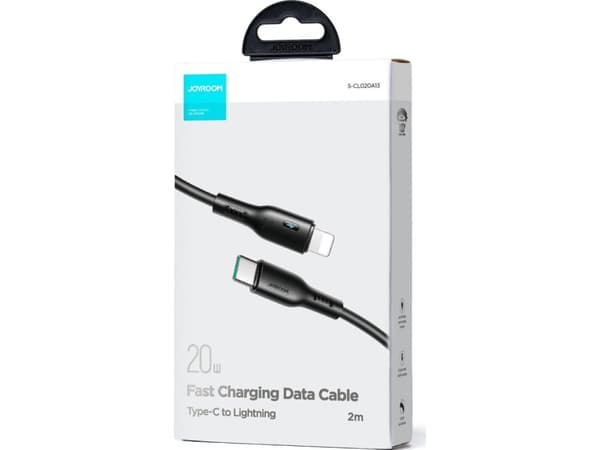 Kabel USB Joyroom USB-C - Lightning 2 m Czarny (JYR716)