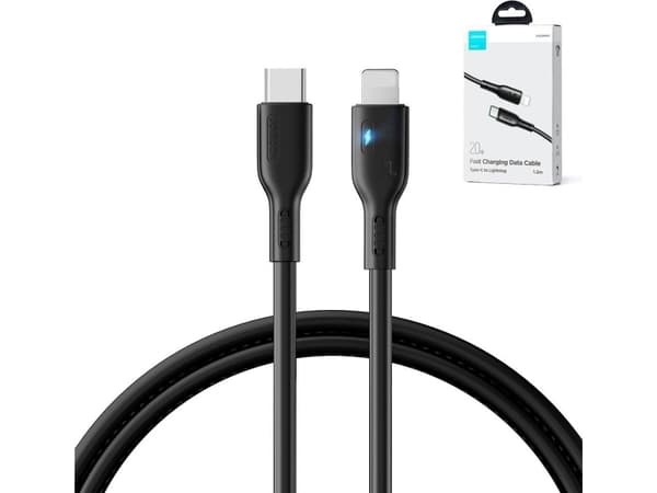 Kabel USB Joyroom USB-C - Lightning 2 m Czarny (JYR716)