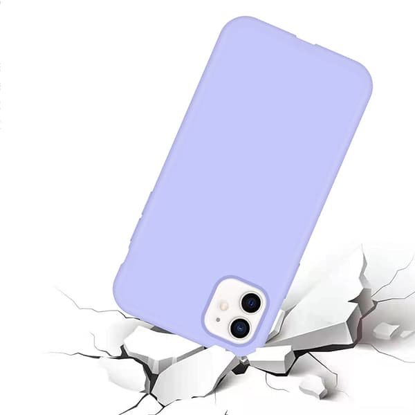 Floveme Skyddsskal - iPhone 12 Lila