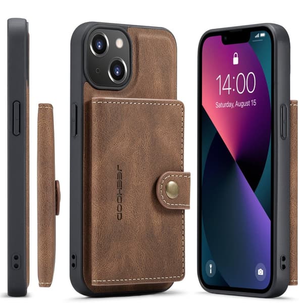 Smart och Genomtänkt Skal med Kortfack - iPhone 13 Mini