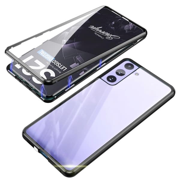 Smart Dubbelt Magnetiskt Skal - Samsung Galaxy S21 Plus