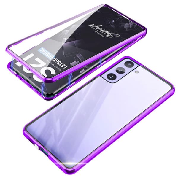 Smart Dubbelt Magnetiskt Skal - Samsung Galaxy S21 Plus