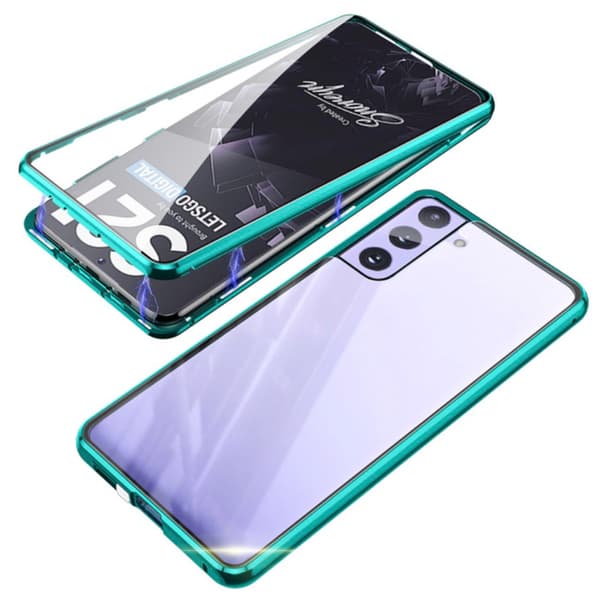 Smart Dubbelt Magnetiskt Skal - Samsung Galaxy S21 Plus