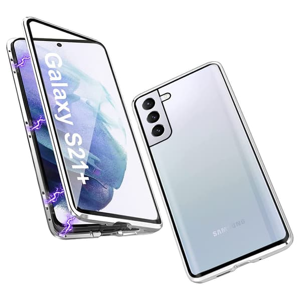 Smart Dubbelt Magnetiskt Skal - Samsung Galaxy S21 Plus
