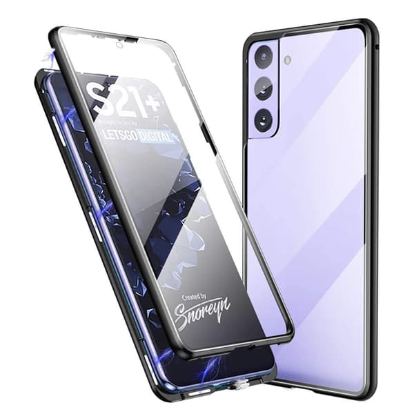 Smart Dubbelt Magnetiskt Skal - Samsung Galaxy S21 Plus