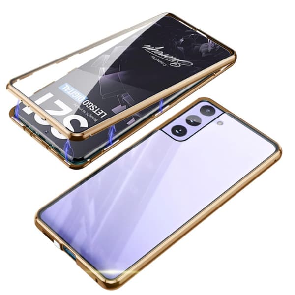 Smart Dubbelt Magnetiskt Skal - Samsung Galaxy S21 Plus