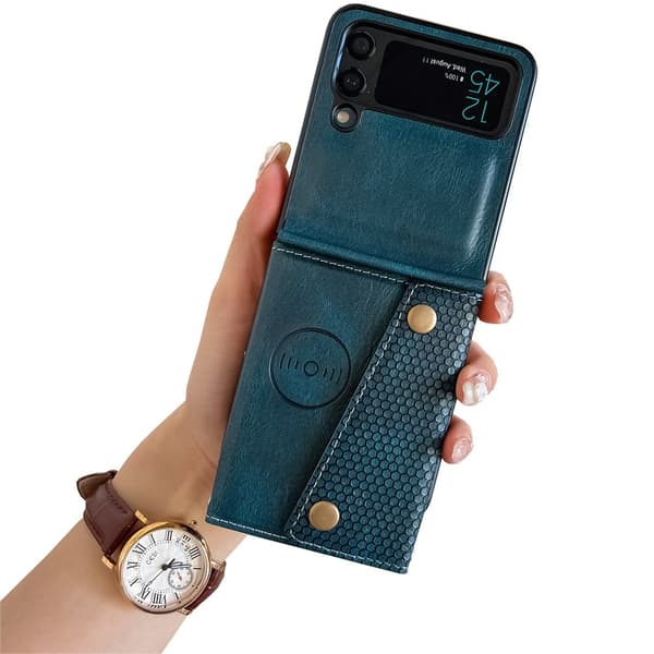 Samsung Galaxy Z Flip 4 - Skal med smart Korthållare