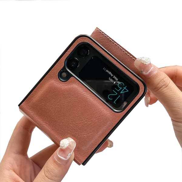 Samsung Galaxy Z Flip 4 - Skal med smart Korthållare