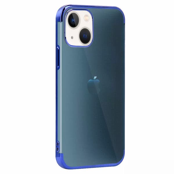 iPhone 13 - Skyddande Floveme Skal Blå Blå